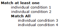 Match at least one configuration graphic
